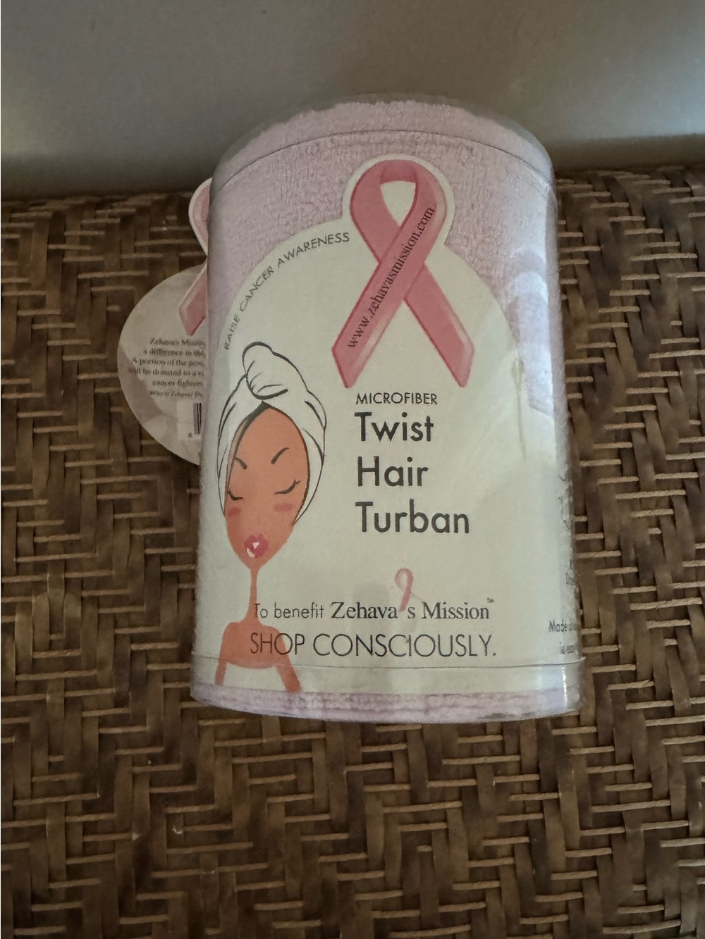 Hair wrap/ turban microfiber for shower